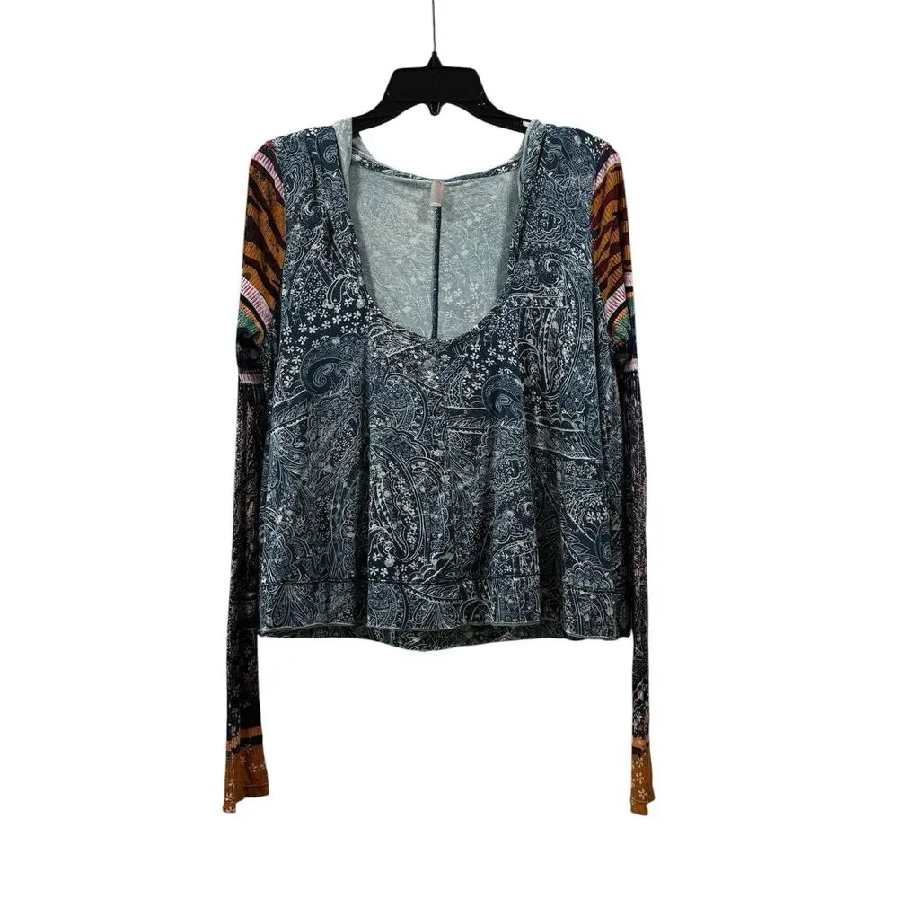 Free People Movement Soul Searcher Hoodie Size L Boho